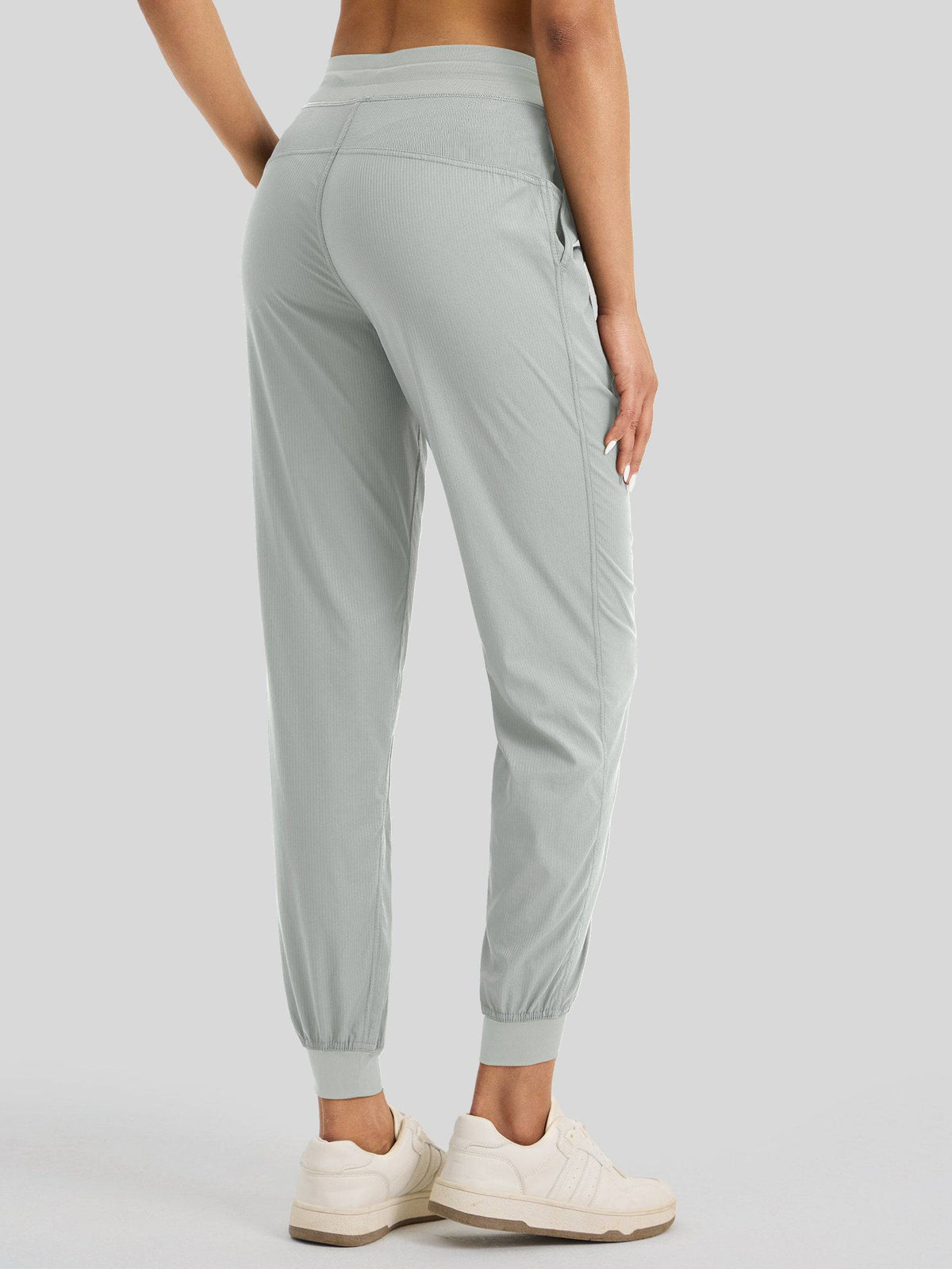 Lavisa - Women's Casual Active Joggers - Quick Dry & Pinstripe