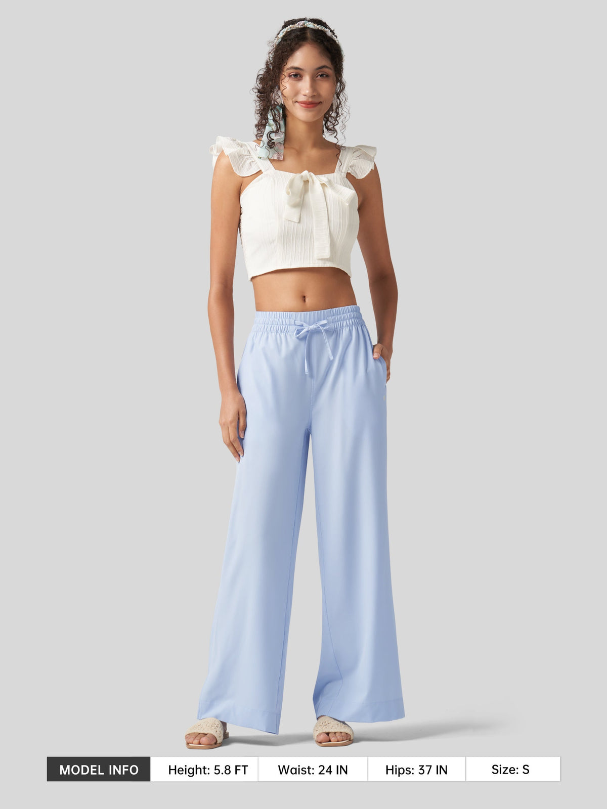 Lavisa - Women's UPF 50+ Beach Cover Up Pants - Quick Dry Wide Leg