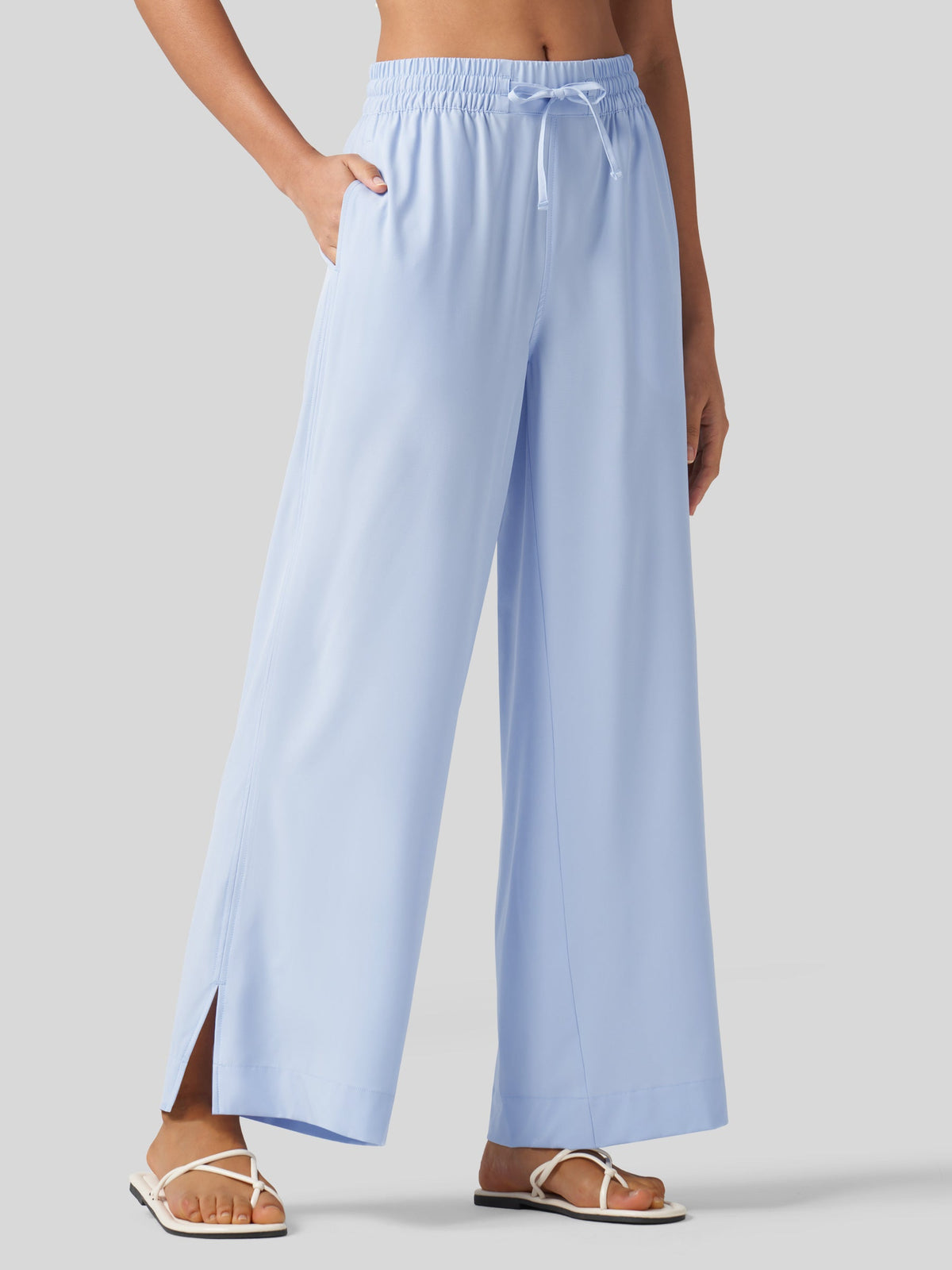 Lavisa - Women's UPF 50+ Beach Cover Up Pants - Quick Dry Wide Leg