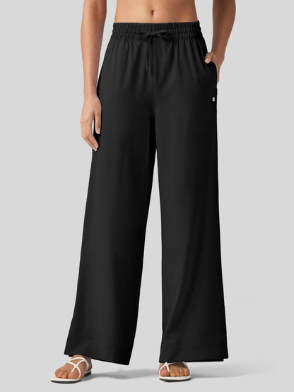 Lavisa - Women's UPF 50+ Beach Cover Up Pants - Quick Dry Wide Leg
