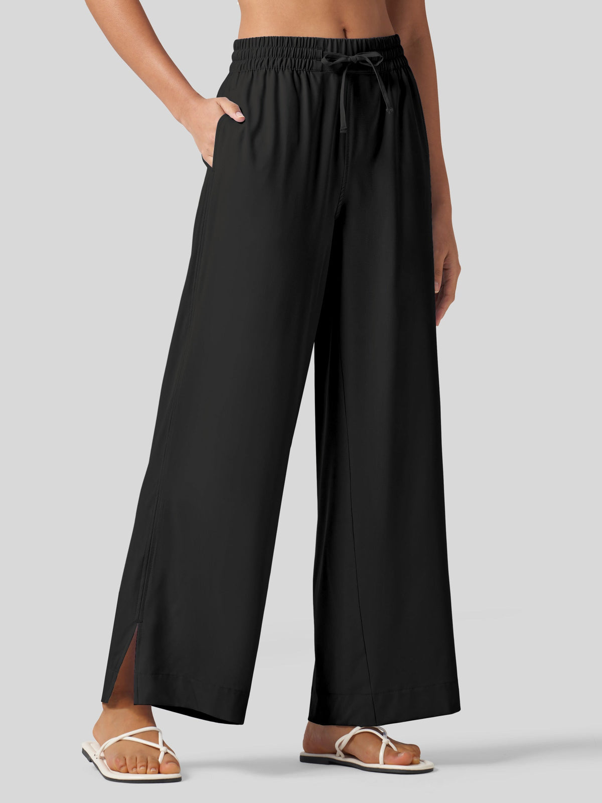 Lavisa - Women's UPF 50+ Beach Cover Up Pants - Quick Dry Wide Leg