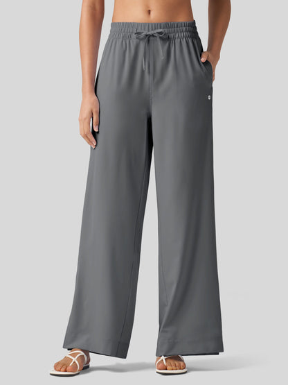 Lavisa - Women's UPF 50+ Beach Cover Up Pants - Quick Dry Wide Leg