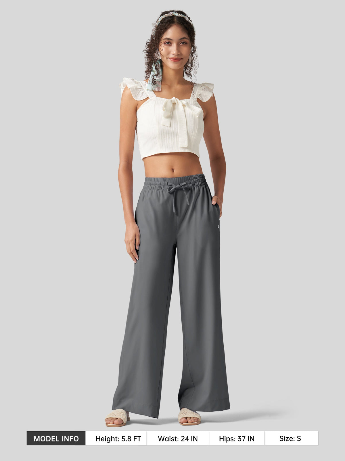 Lavisa - Women's UPF 50+ Beach Cover Up Pants - Quick Dry Wide Leg