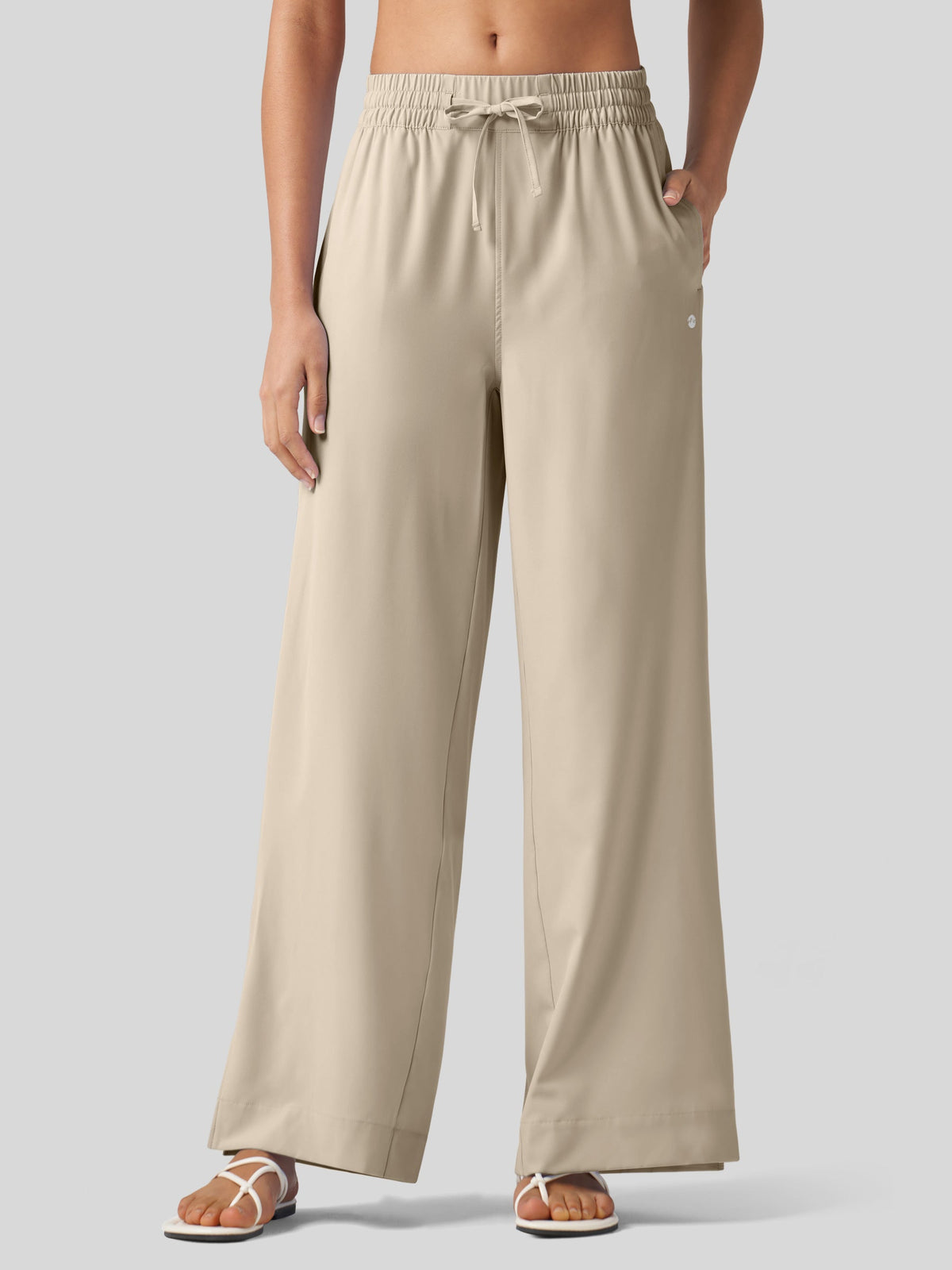 Lavisa - Women's UPF 50+ Beach Cover Up Pants - Quick Dry Wide Leg