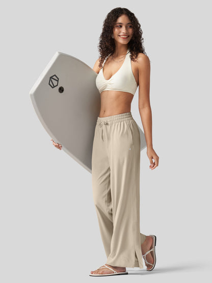 Lavisa - Women's UPF 50+ Beach Cover Up Pants - Quick Dry Wide Leg