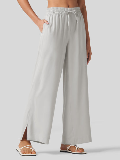 Lavisa - Women's UPF 50+ Beach Cover Up Pants - Quick Dry Wide Leg