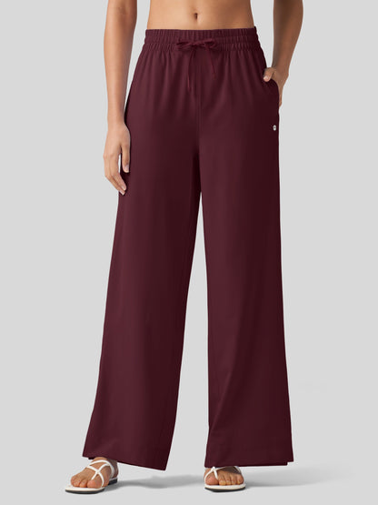Lavisa - Women's UPF 50+ Beach Cover Up Pants - Quick Dry Wide Leg