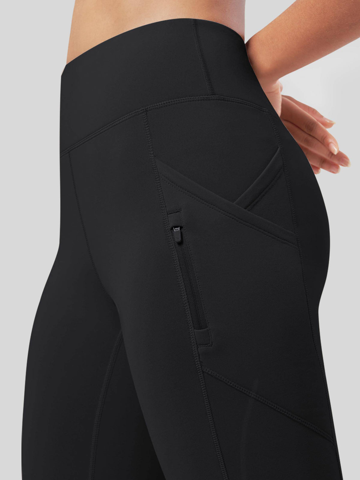 Lavisa - Women's Fleece Lined Bootcut Yoga Pants - Warm & Water-Resistant