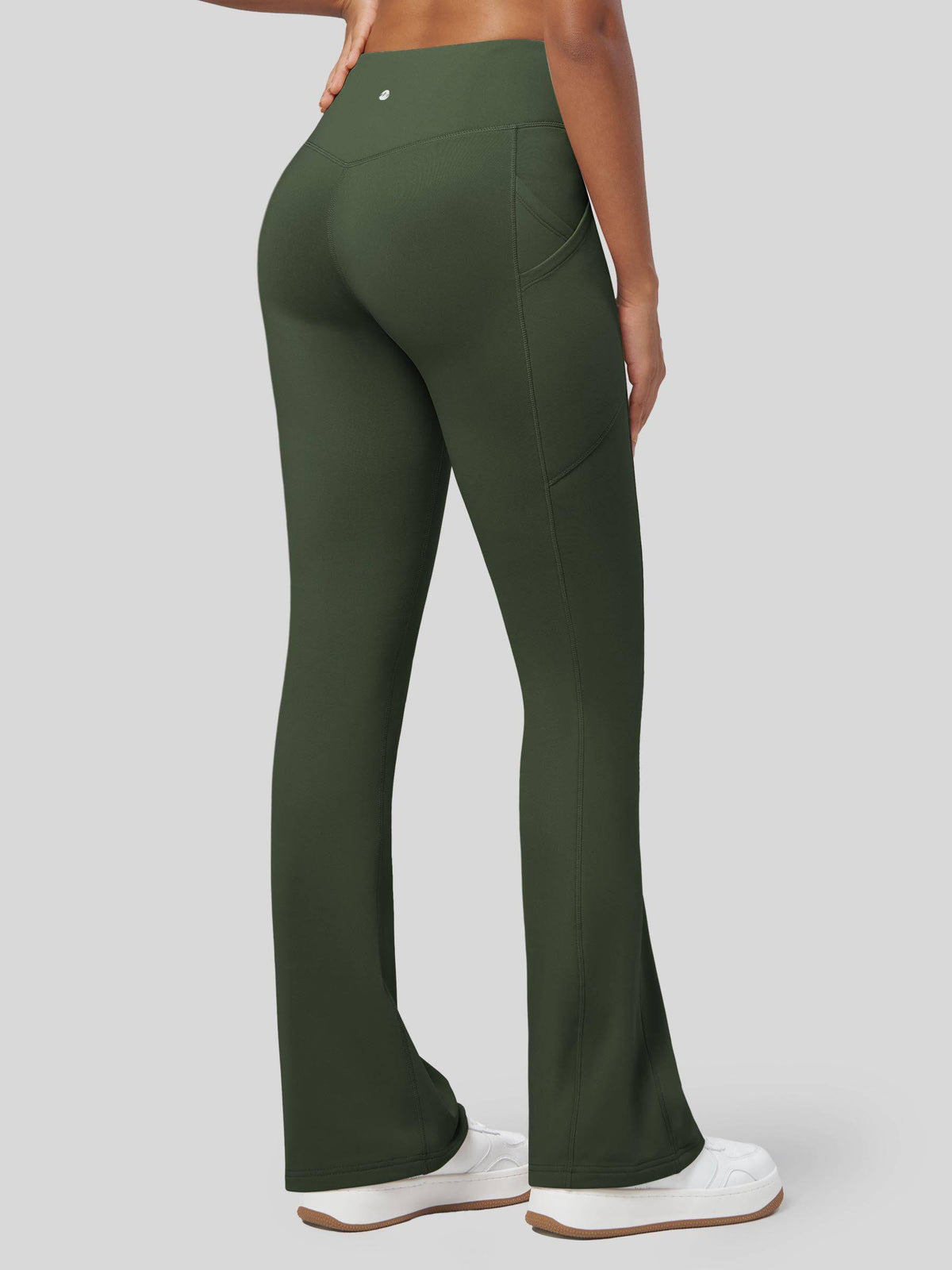 Lavisa - Women's Fleece Lined Bootcut Yoga Pants - Warm & Water-Resistant