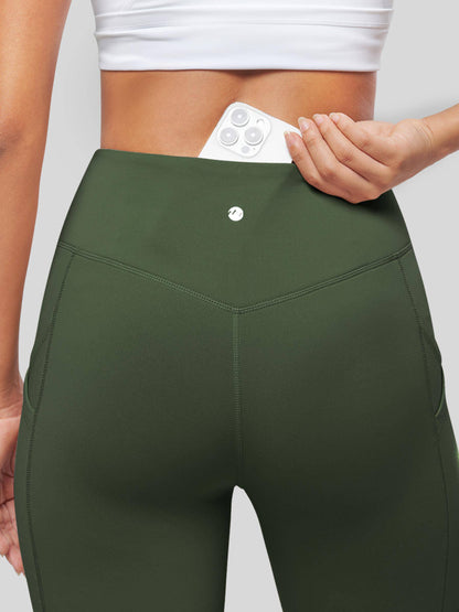 Lavisa - Women's Fleece Lined Bootcut Yoga Pants - Warm & Water-Resistant