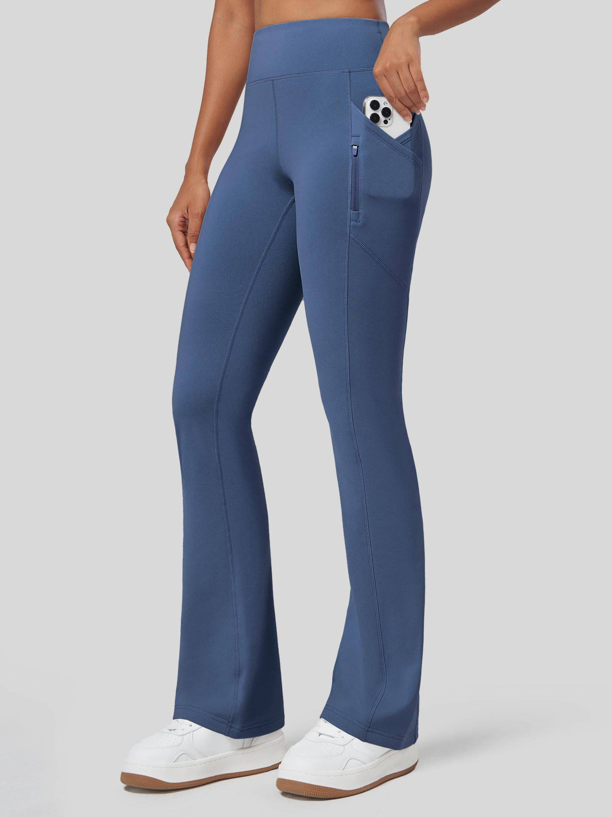 Lavisa - Women's Fleece Lined Bootcut Yoga Pants - Warm & Water-Resistant