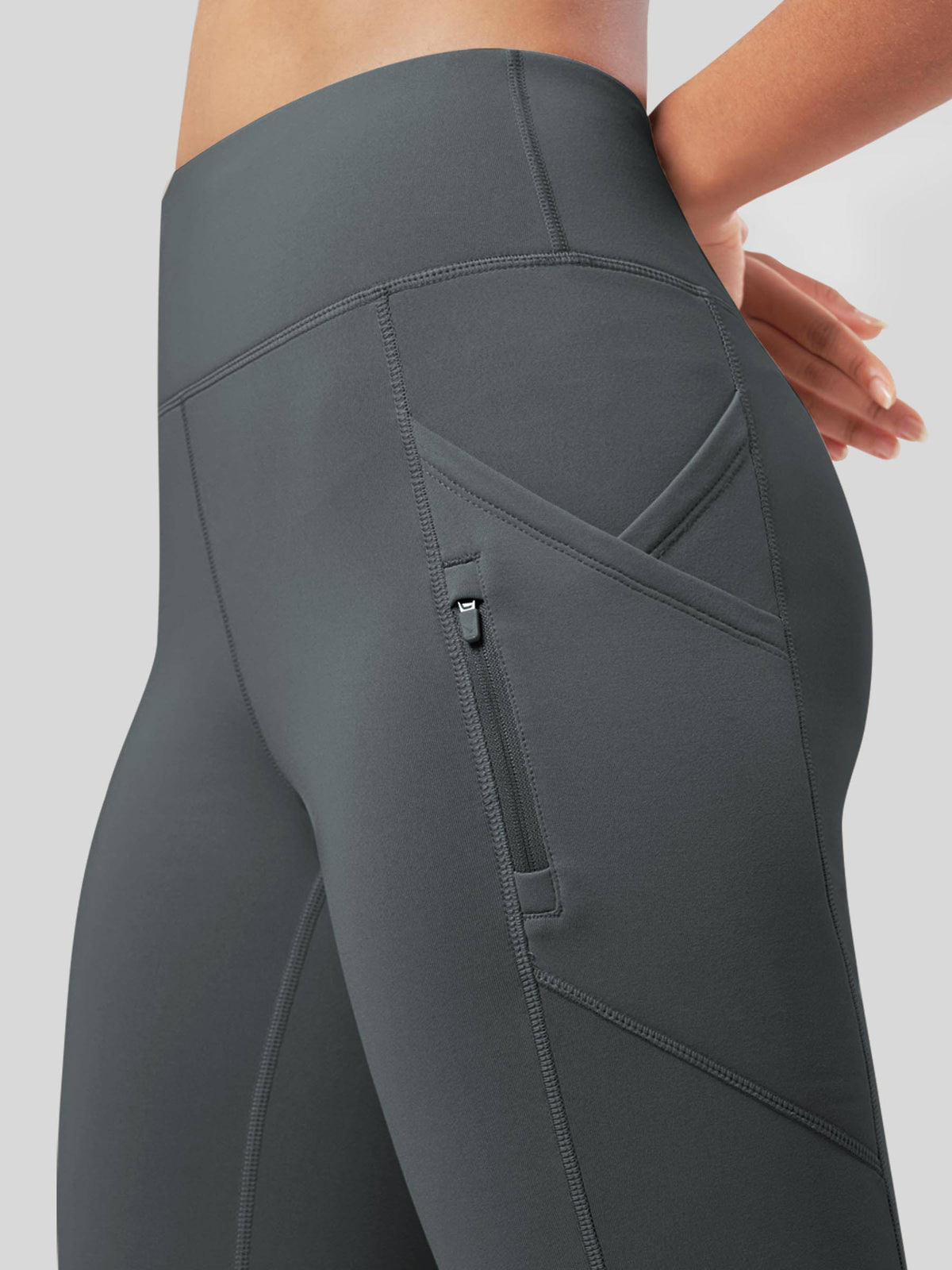 Lavisa - Women's Fleece Lined Bootcut Yoga Pants - Warm & Water-Resistant