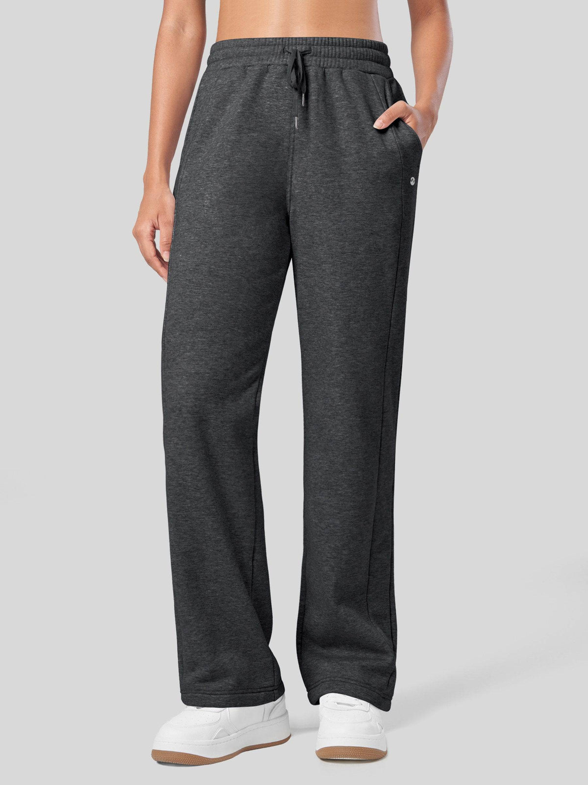 Lavisa - Women's Fleece Straight Leg Sweatpants - Cozy Warmth & Style