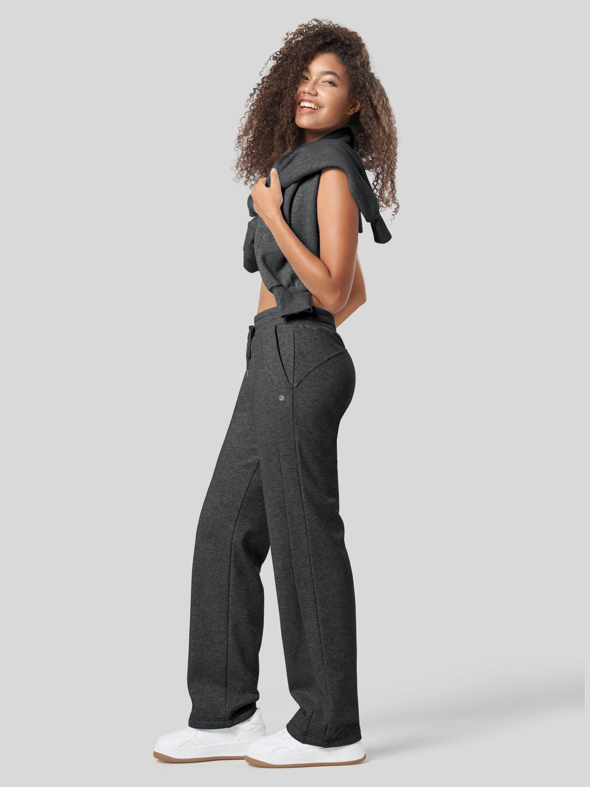 Lavisa - Women's Fleece Straight Leg Sweatpants - Cozy Warmth & Style