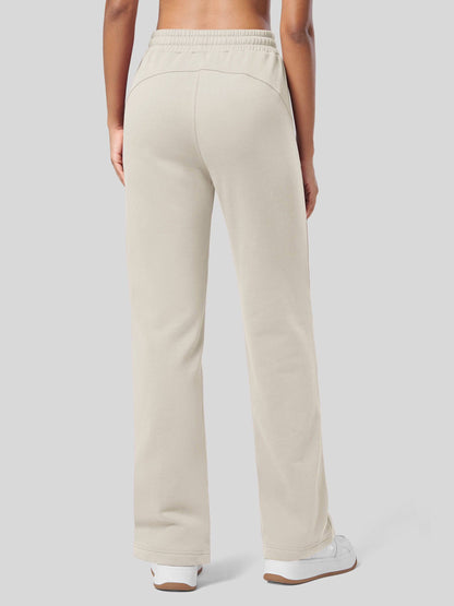 Lavisa - Women's Fleece Straight Leg Sweatpants - Cozy Warmth & Style