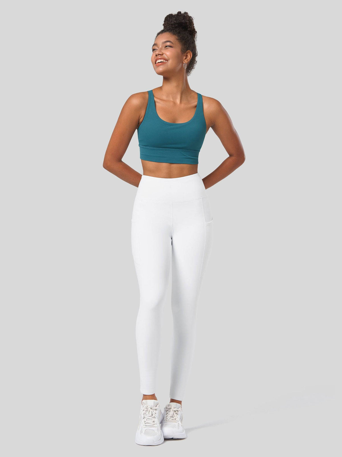 Lavisa - Women's Fluffy Fleece Lined Thermal Leggings with Pockets
