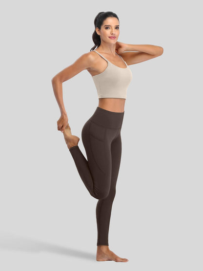 Lavisa - Women's Fluffy Fleece Lined Thermal Leggings with Pockets