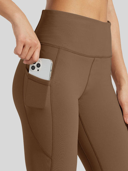 Lavisa - Women's Fluffy Fleece Lined Thermal Leggings with Pockets