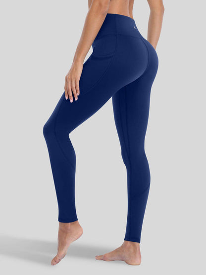 Lavisa - Women's Fluffy Fleece Lined Thermal Leggings with Pockets