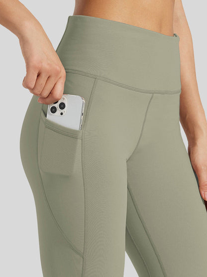 Lavisa - Women's Fluffy Fleece Lined Thermal Leggings with Pockets