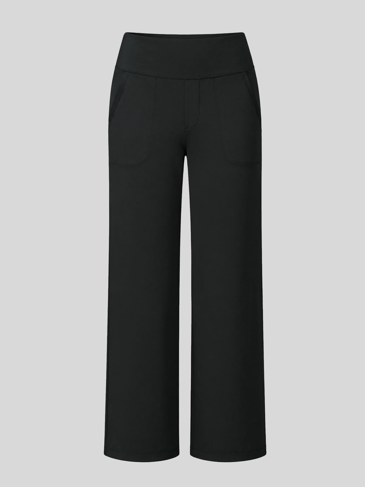 Lavisa - Women's High Rise Yoga Dress Pants - Wide Leg Work Trousers
