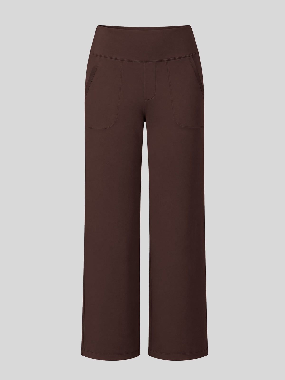 Lavisa - Women's High Rise Yoga Dress Pants - Wide Leg Work Trousers