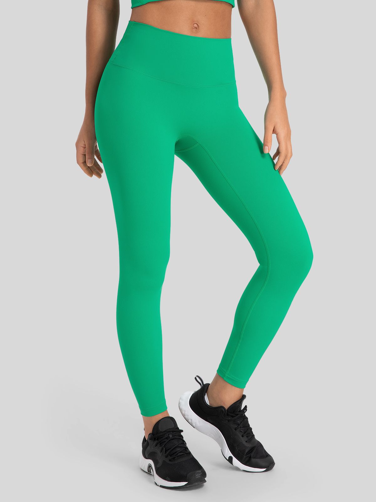Lavisa - Women's Seamless NakedFeel Yoga Leggings - High-Waisted Workout Pants