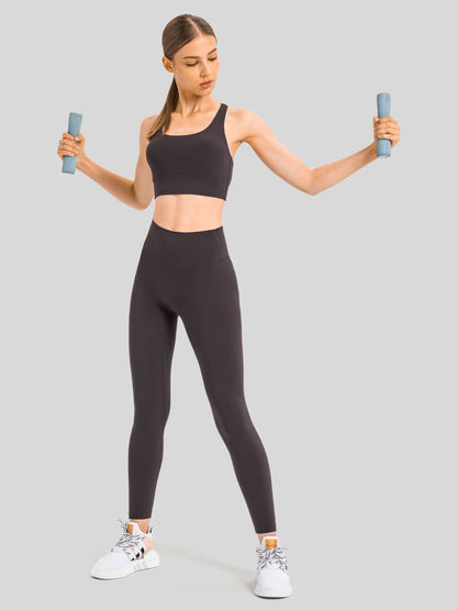 Lavisa - Women's Seamless NakedFeel Yoga Leggings - High-Waisted Workout Pants