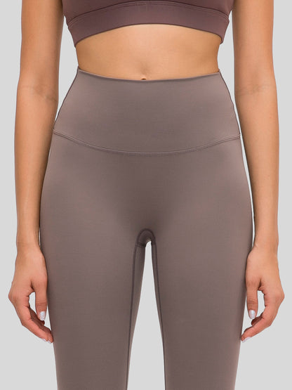 Lavisa - Women's Seamless NakedFeel Yoga Leggings - High-Waisted Workout Pants