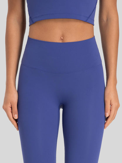 Lavisa - Women's Seamless NakedFeel Yoga Leggings - High-Waisted Workout Pants