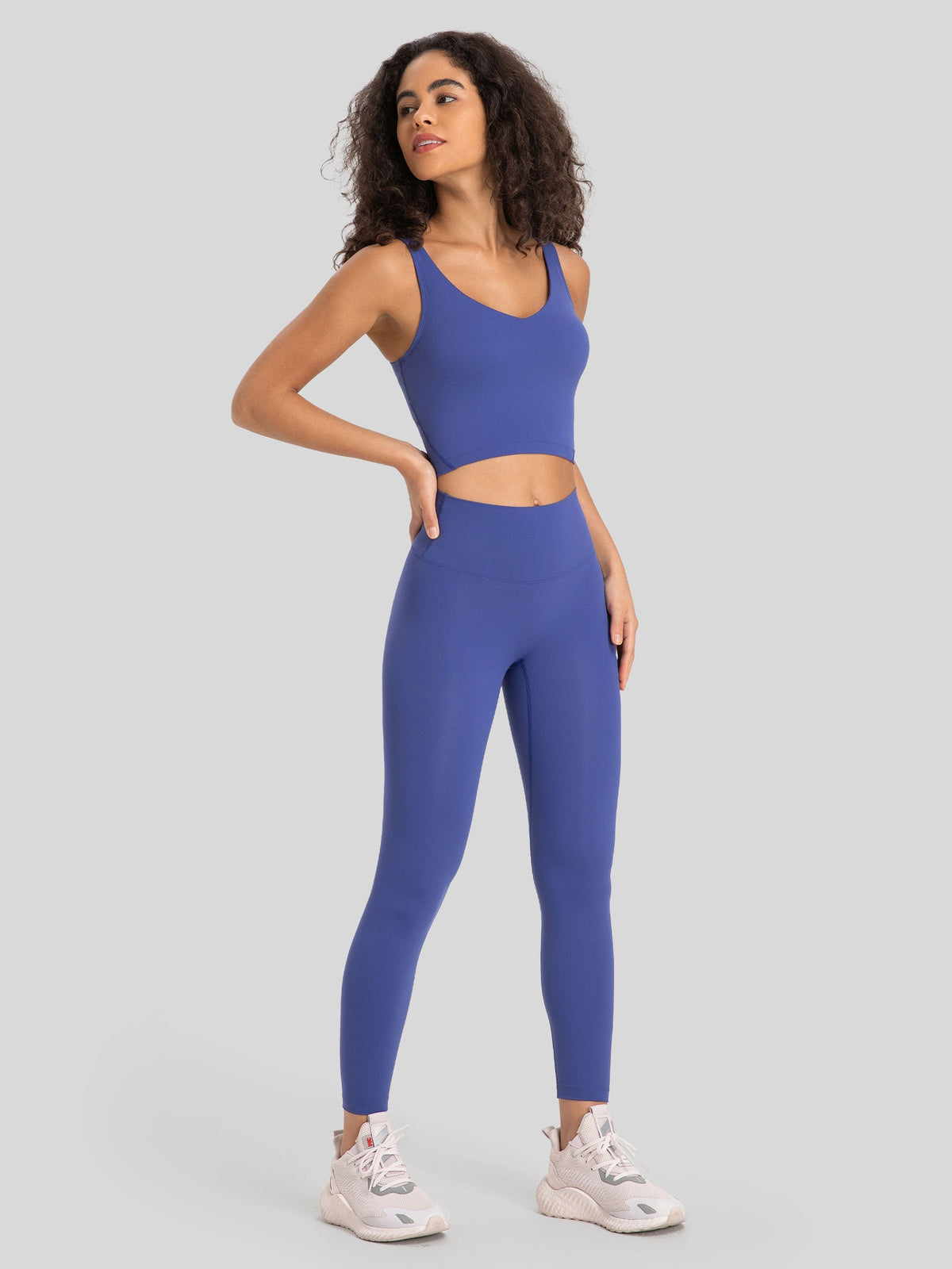 Lavisa - Women's Seamless NakedFeel Yoga Leggings - High-Waisted Workout Pants