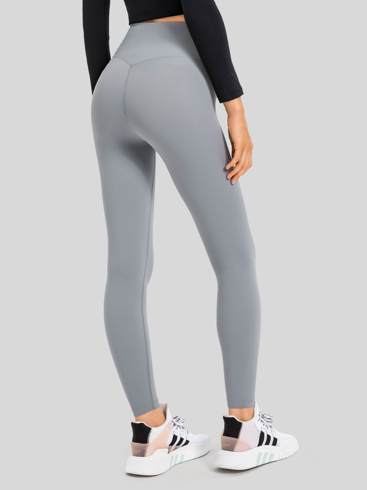 Lavisa - Women's Seamless NakedFeel Yoga Leggings - High-Waisted Workout Pants