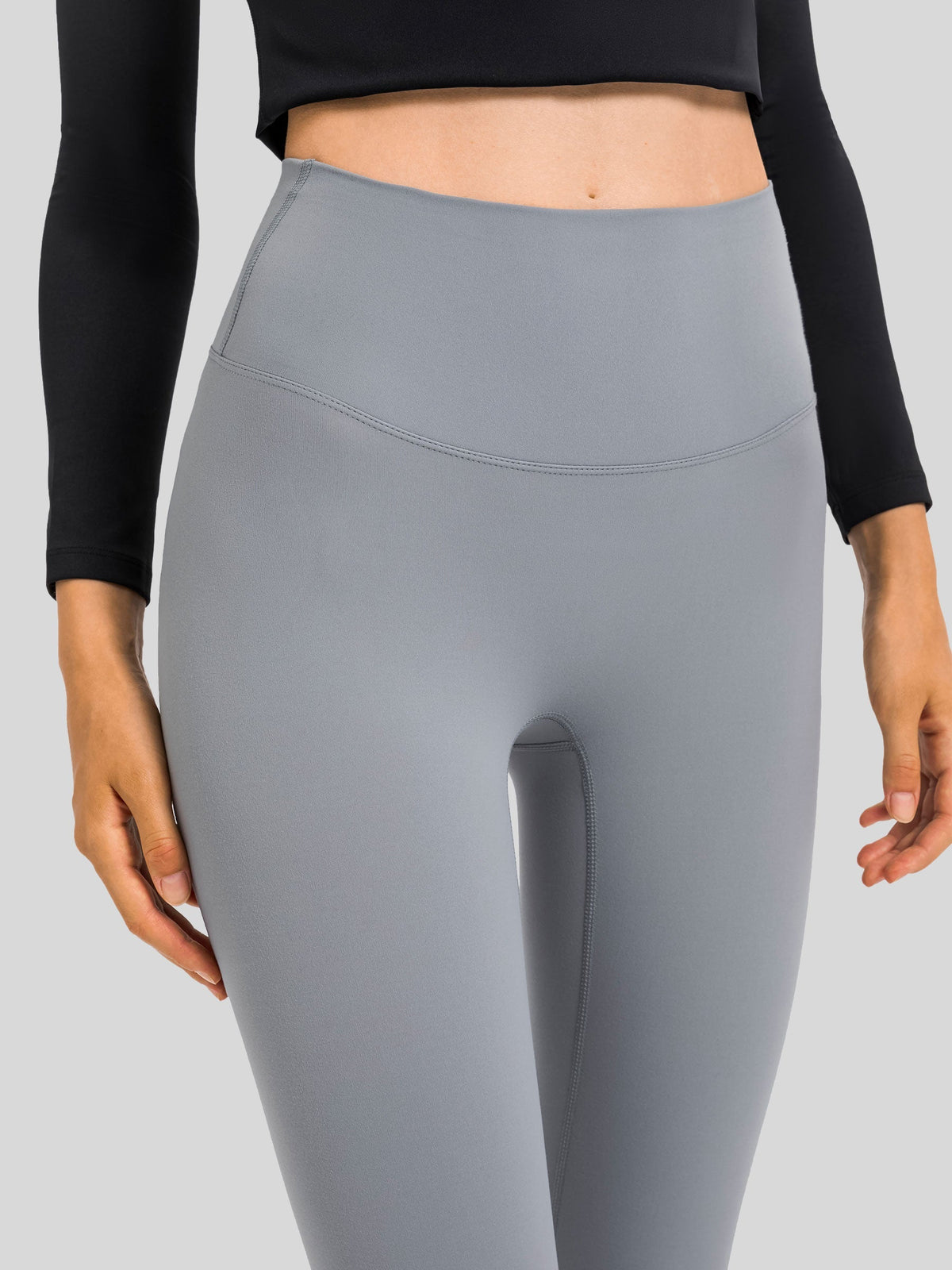 Lavisa - Women's Seamless NakedFeel Yoga Leggings - High-Waisted Workout Pants