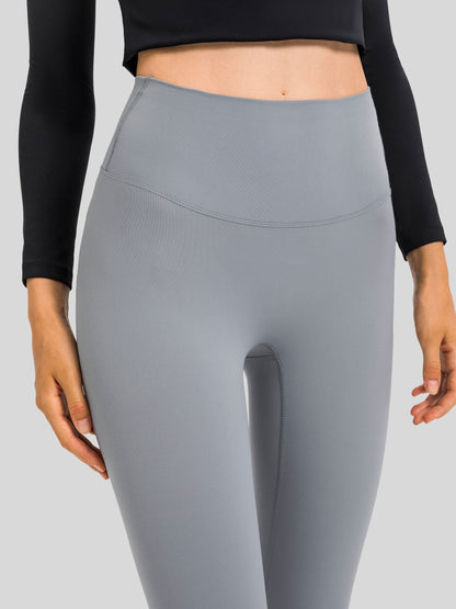 Lavisa - Women's Seamless NakedFeel Yoga Leggings - High-Waisted Workout Pants
