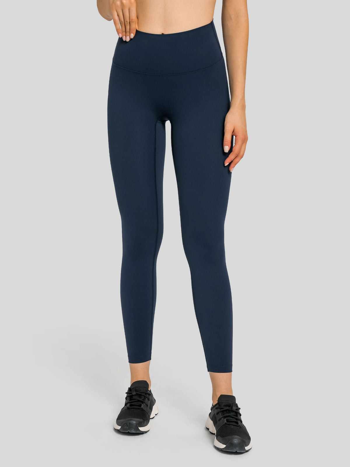 Lavisa - Women's Seamless NakedFeel Yoga Leggings - High-Waisted Workout Pants