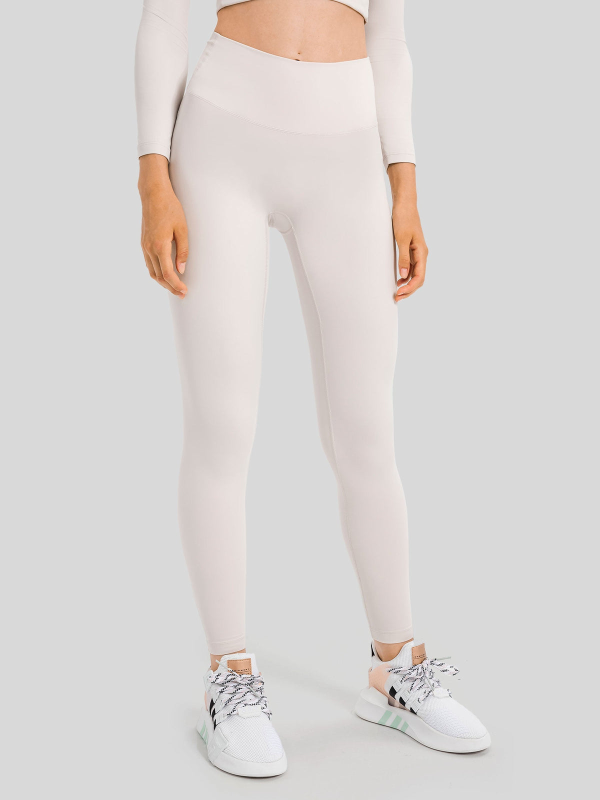 Lavisa - Women's Seamless NakedFeel Yoga Leggings - High-Waisted Workout Pants