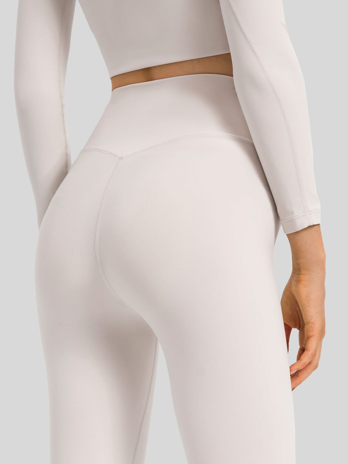 Lavisa - Women's Seamless NakedFeel Yoga Leggings - High-Waisted Workout Pants
