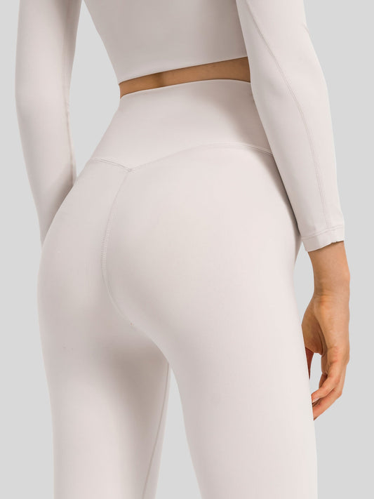 Lavisa - Women's Seamless NakedFeel Yoga Leggings - High-Waisted Workout Pants