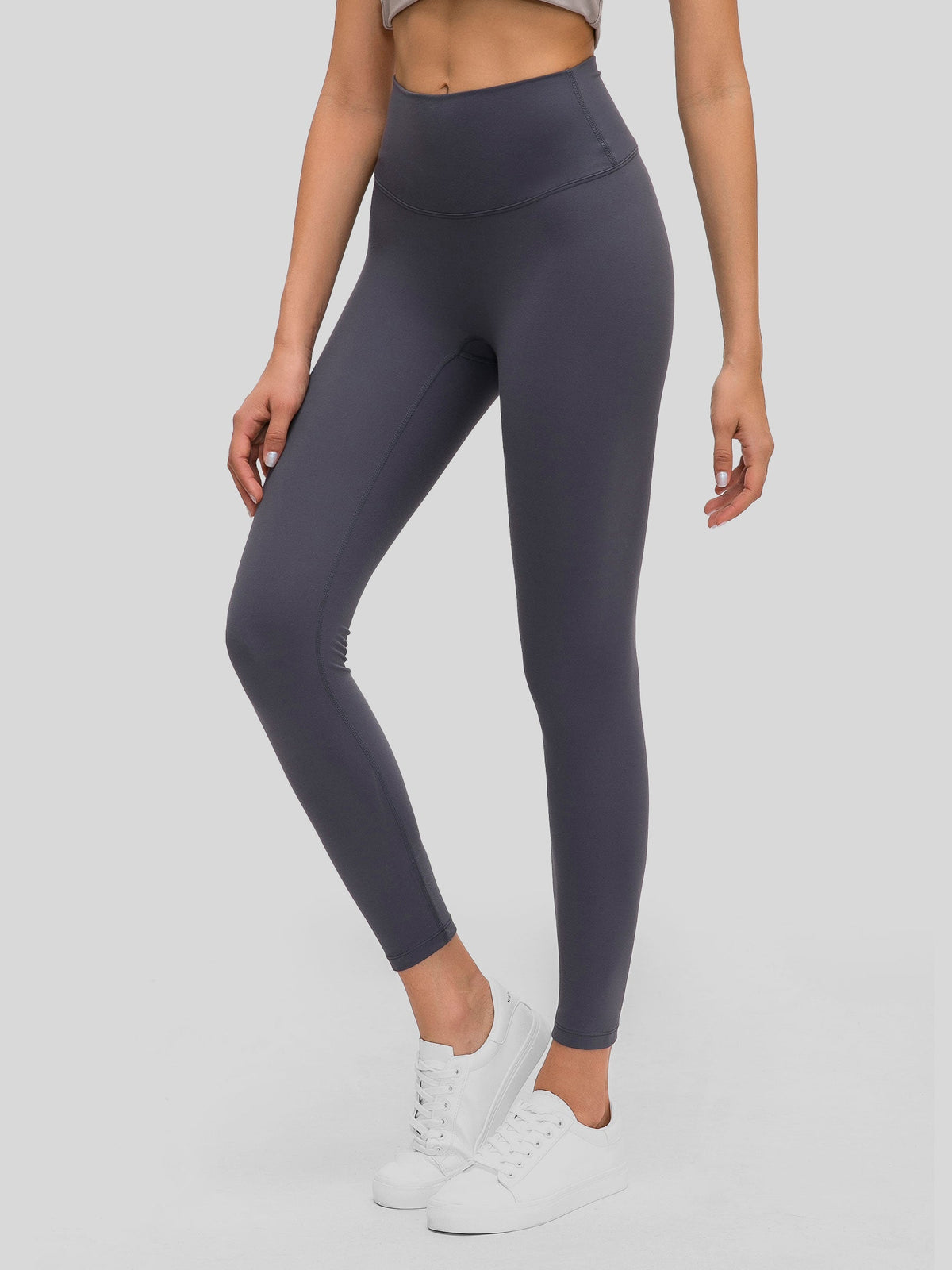 Lavisa - Women's Seamless NakedFeel Yoga Leggings - High-Waisted Workout Pants