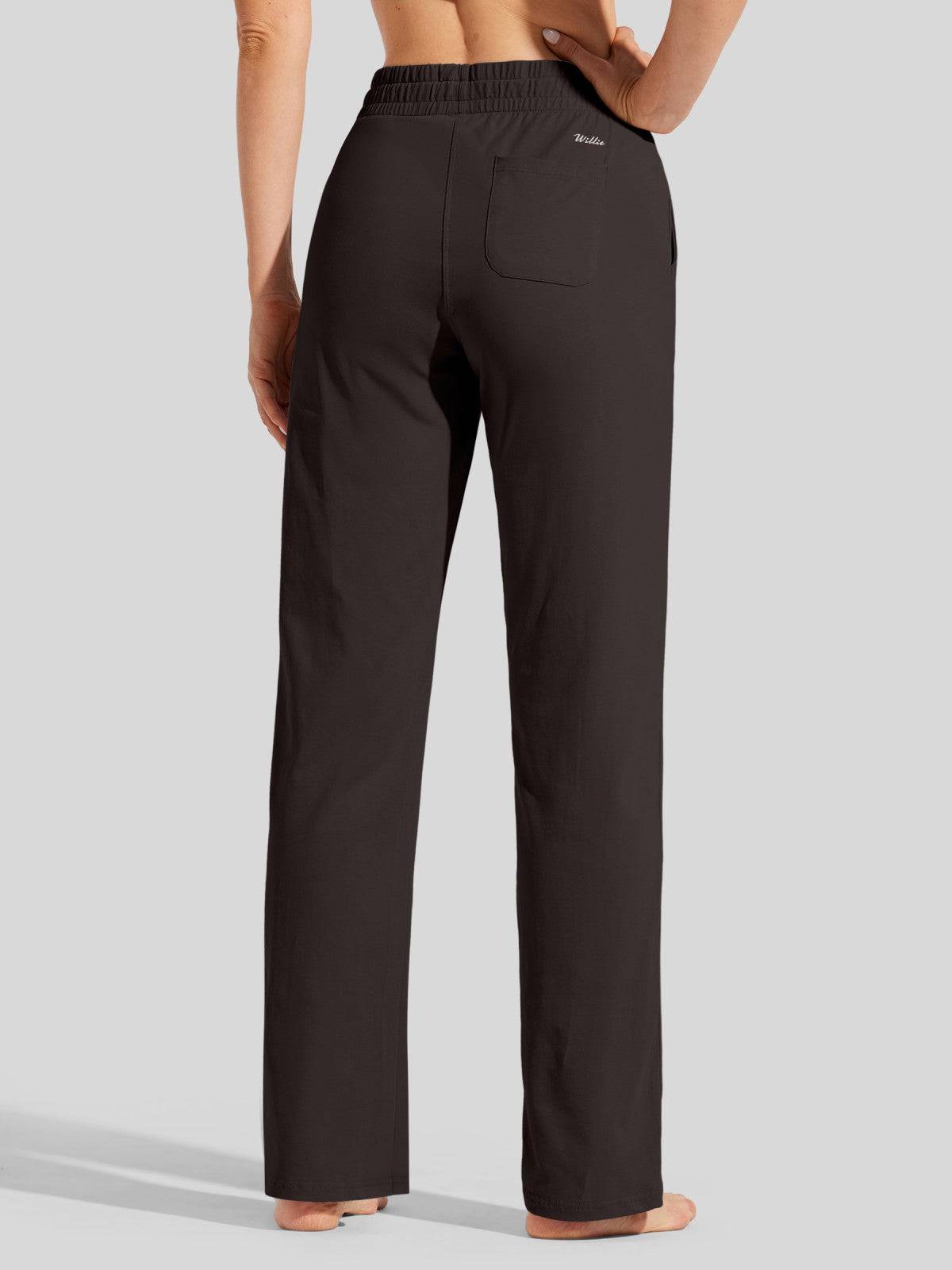 Lavisa - Women's Cotton Blend Straight Leg Lounge Sweatpants