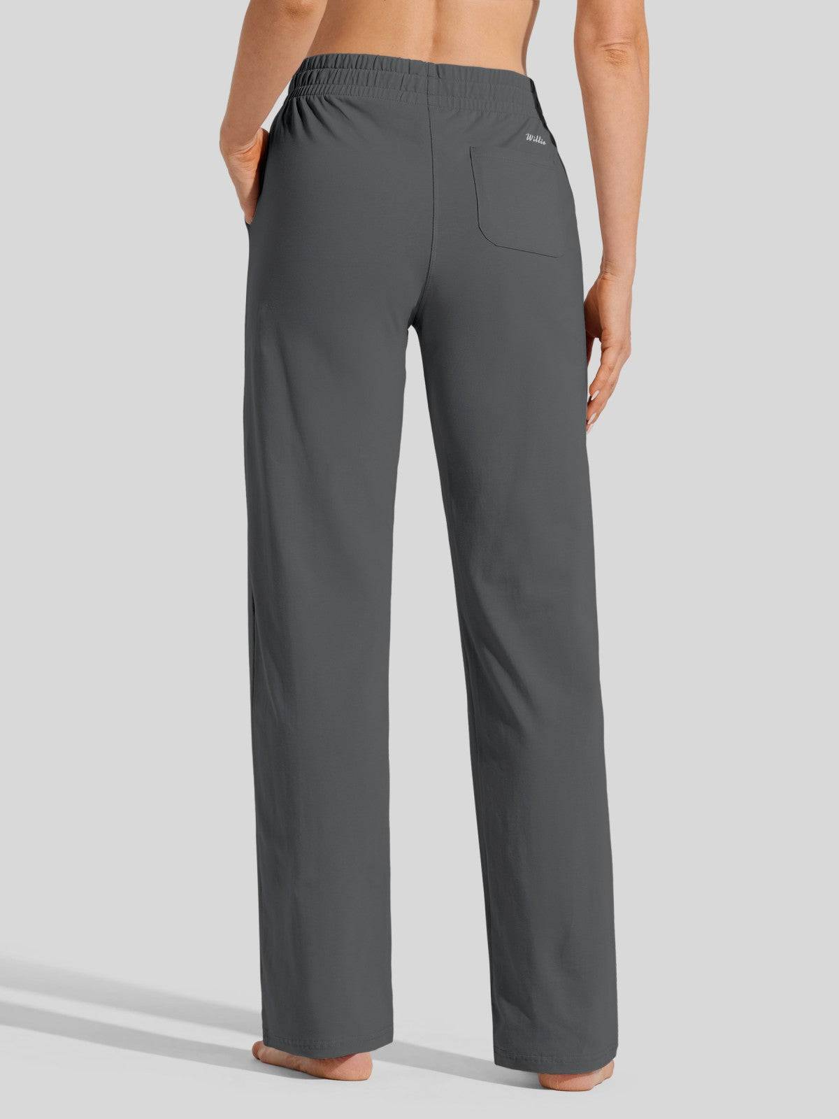 Lavisa - Women's Cotton Blend Straight Leg Lounge Sweatpants