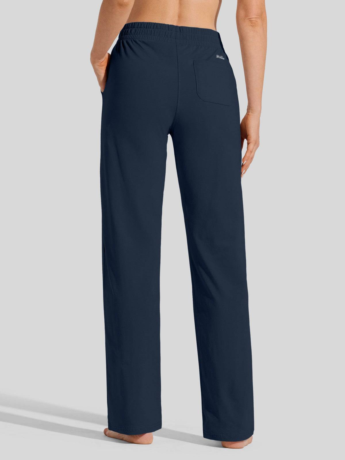 Lavisa - Women's Cotton Blend Straight Leg Lounge Sweatpants