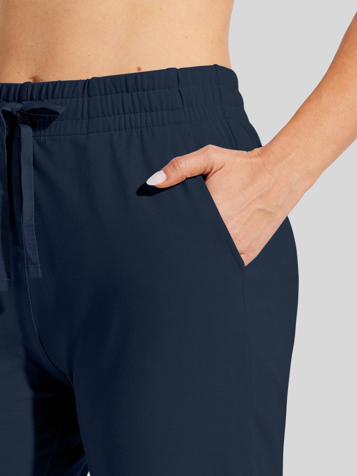 Lavisa - Women's Cotton Blend Straight Leg Lounge Sweatpants