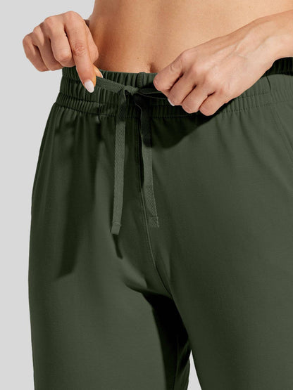 Lavisa - Women's Cotton Blend Straight Leg Lounge Sweatpants