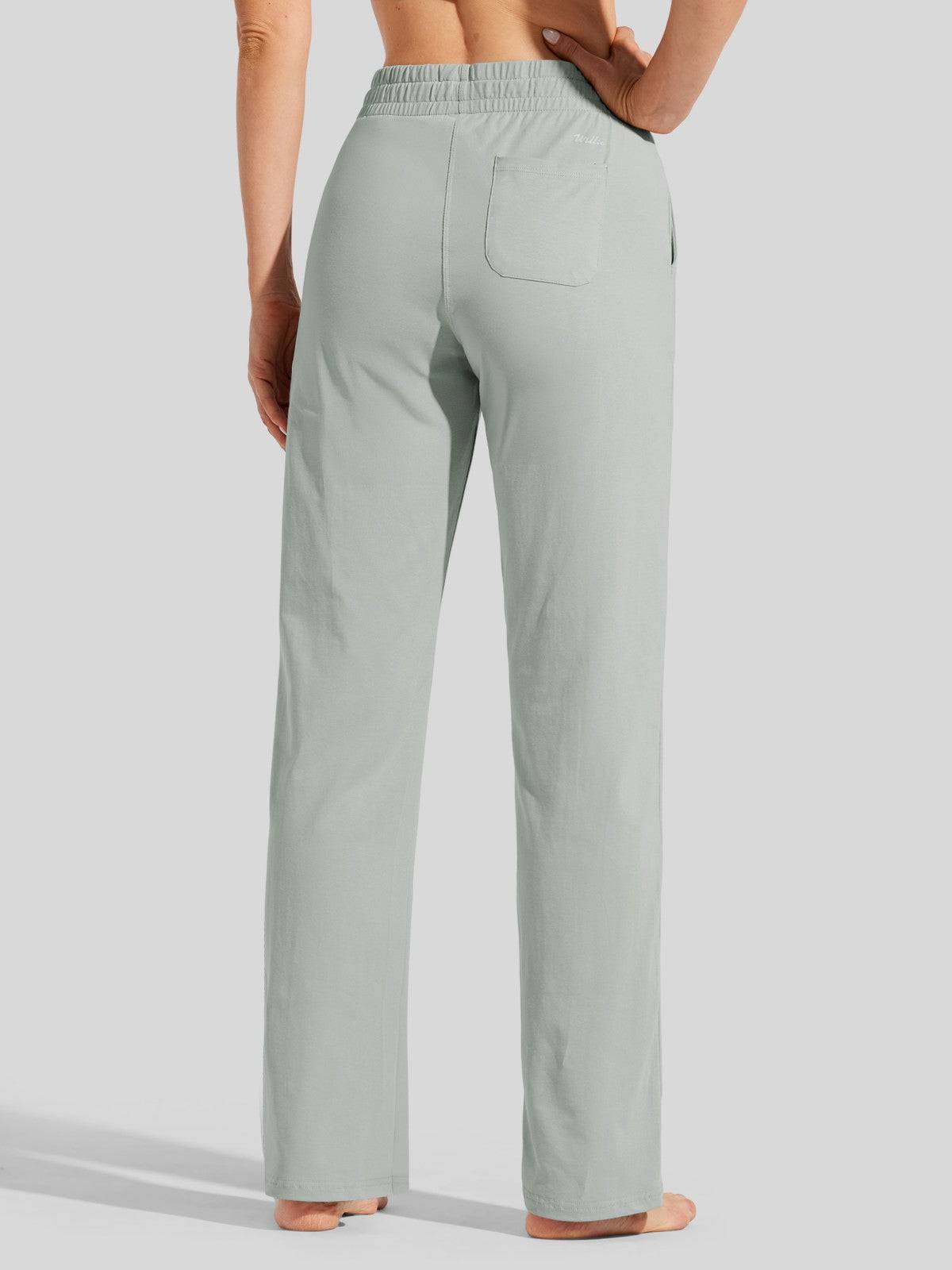 Lavisa - Women's Cotton Blend Straight Leg Lounge Sweatpants
