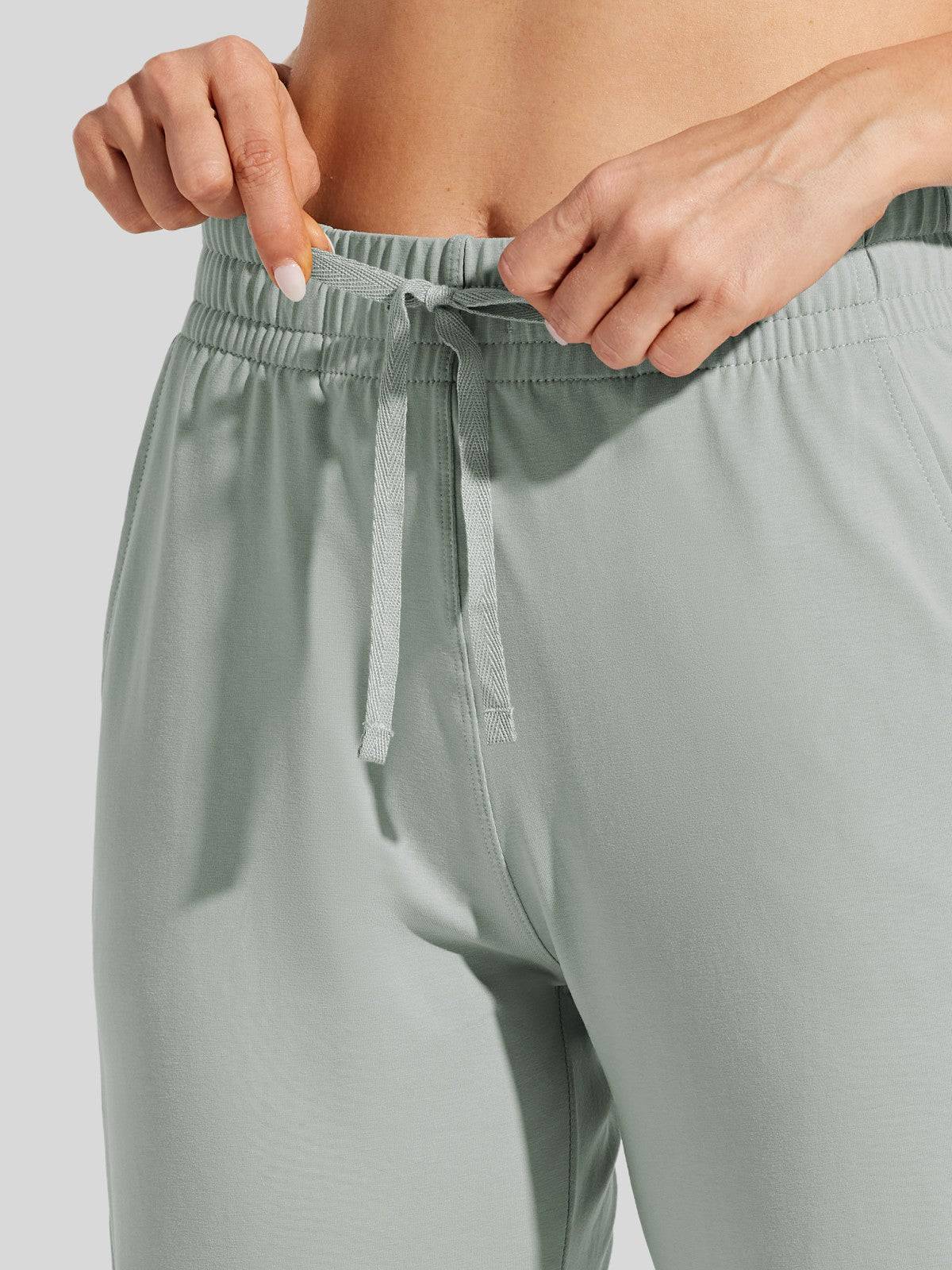 Lavisa - Women's Cotton Blend Straight Leg Lounge Sweatpants