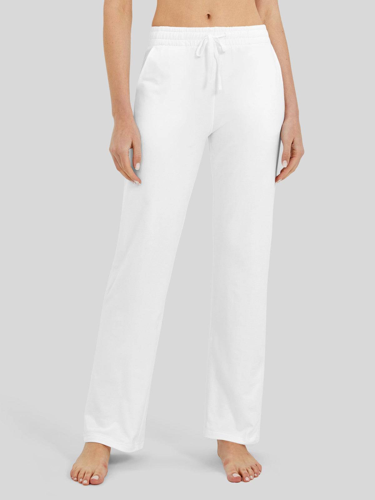 Lavisa - Women's Cotton Blend Straight Leg Lounge Sweatpants