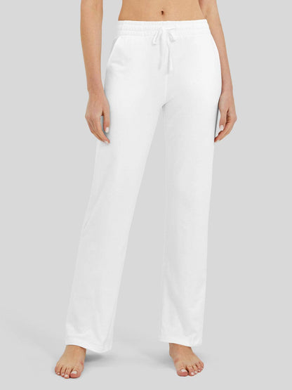 Lavisa - Women's Cotton Blend Straight Leg Lounge Sweatpants