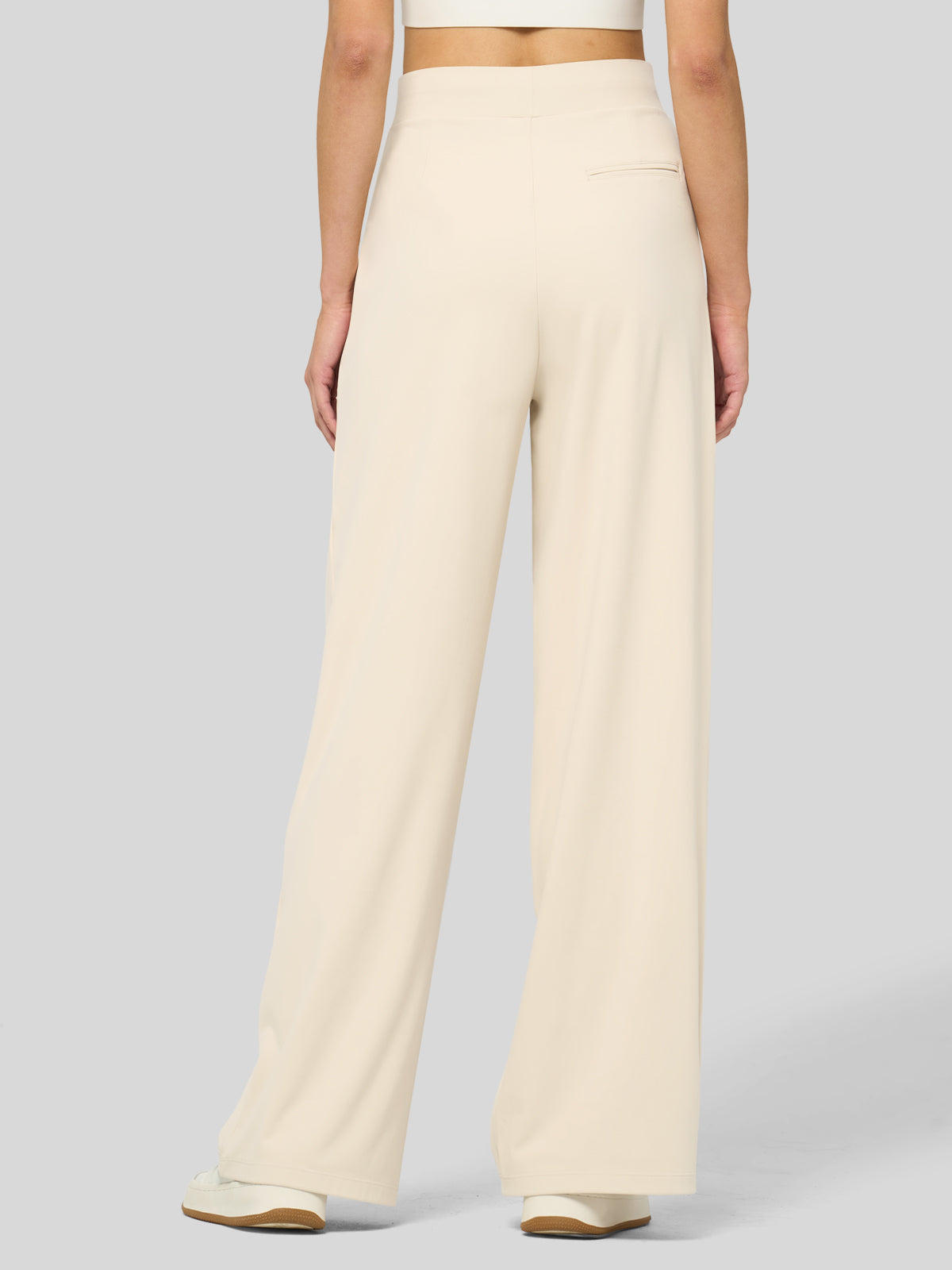 Lavisa - Women's Stretchy Wide Leg Dress Pants - Work & Casual
