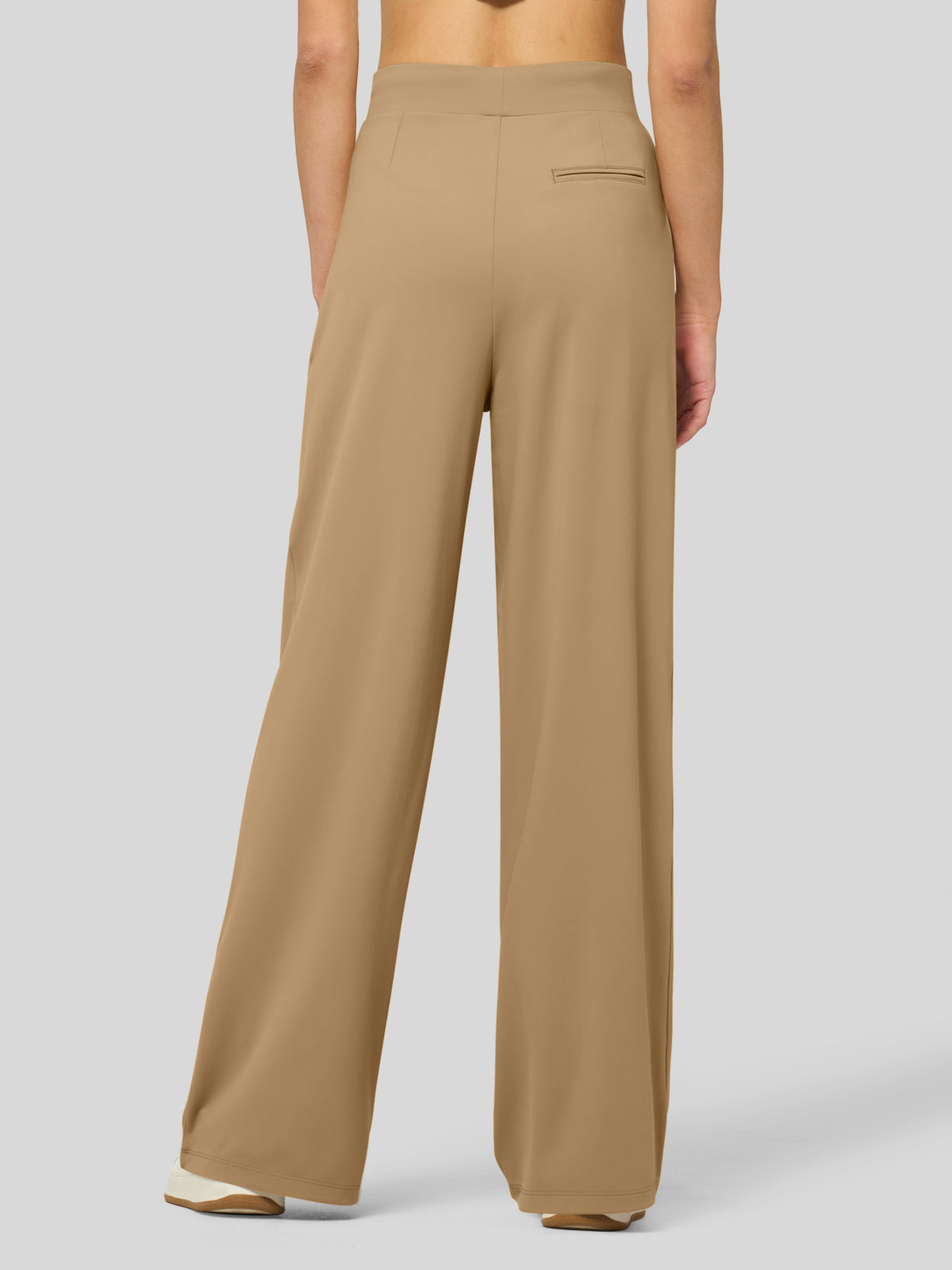 Lavisa - Women's Stretchy Wide Leg Dress Pants - Work & Casual